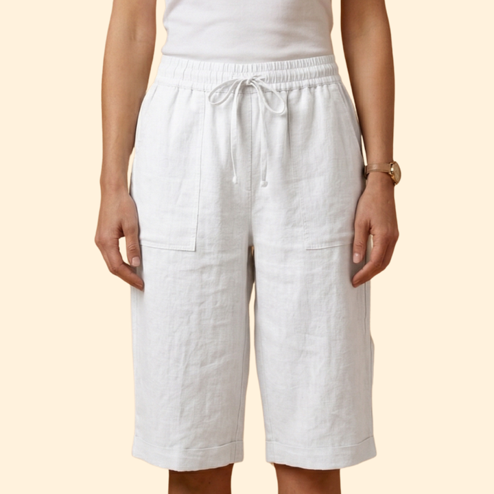 Women's Casual Linen Shorts