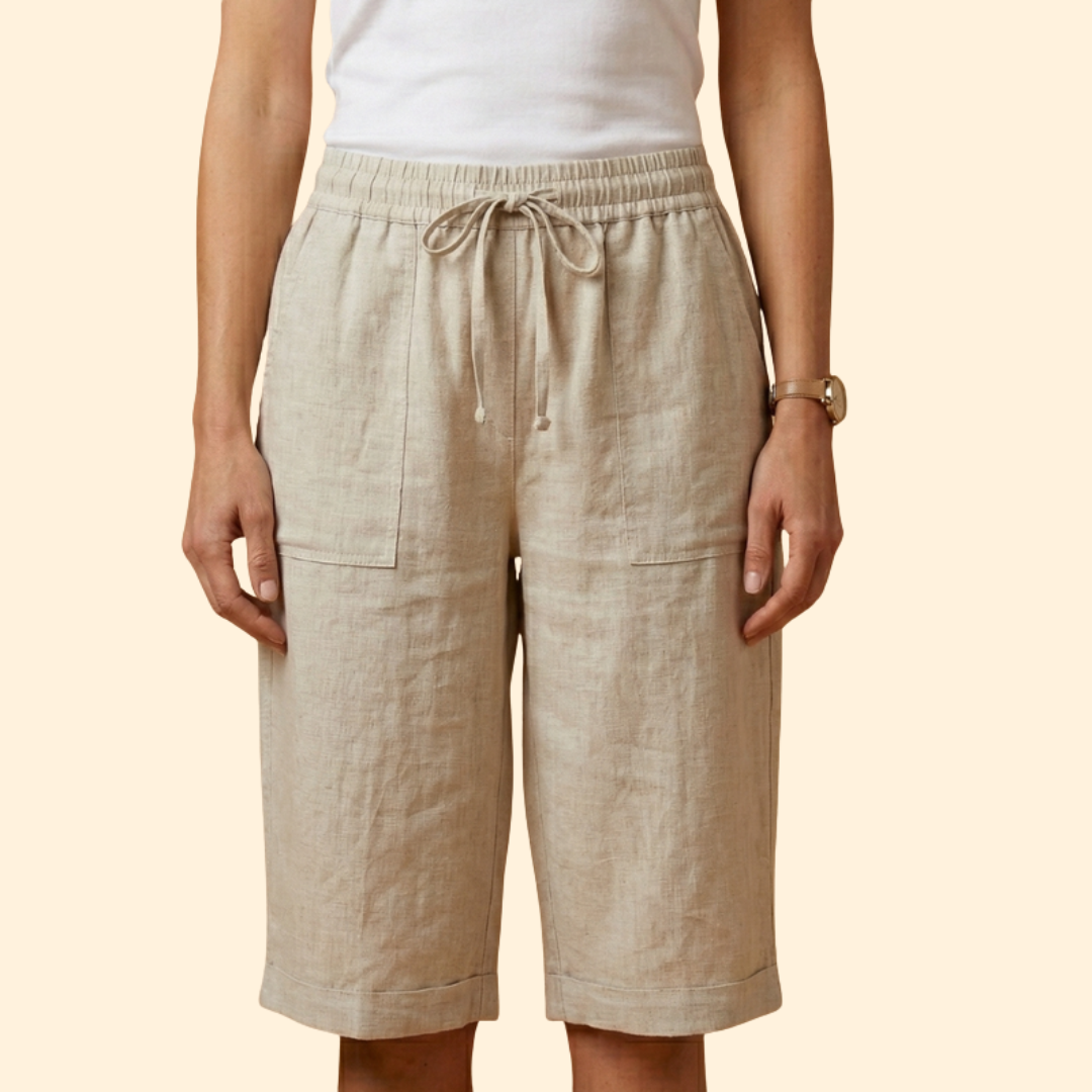Women's Casual Linen Shorts