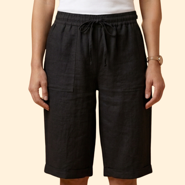 Women's Casual Linen Shorts