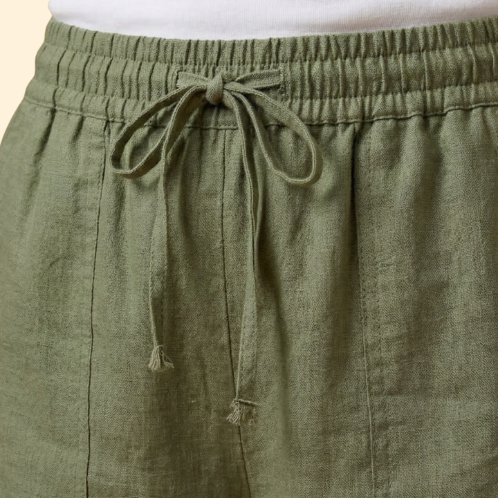 Women's Casual Linen Shorts