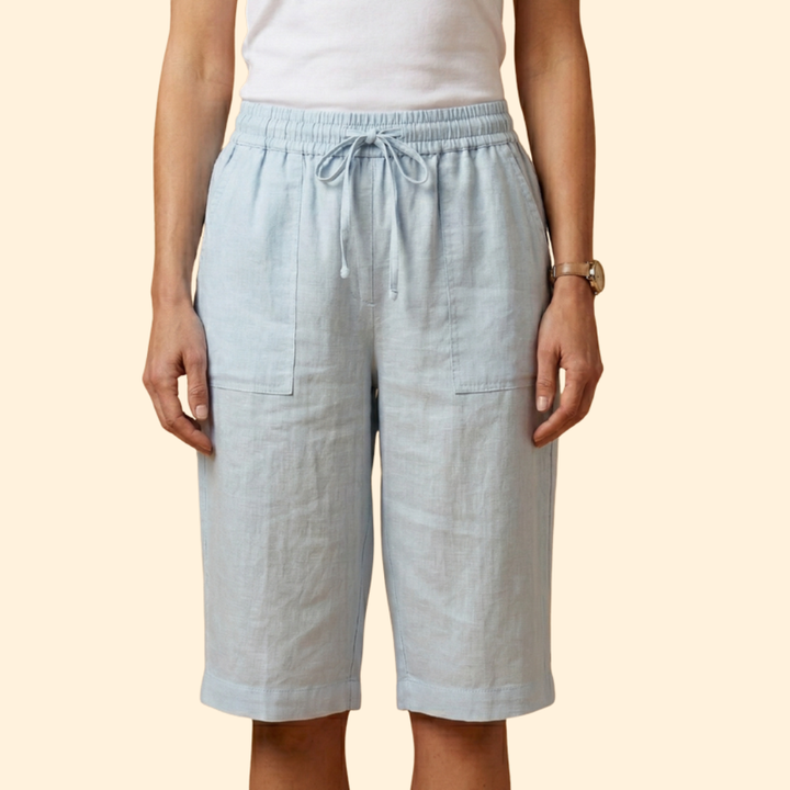 Women's Casual Linen Shorts