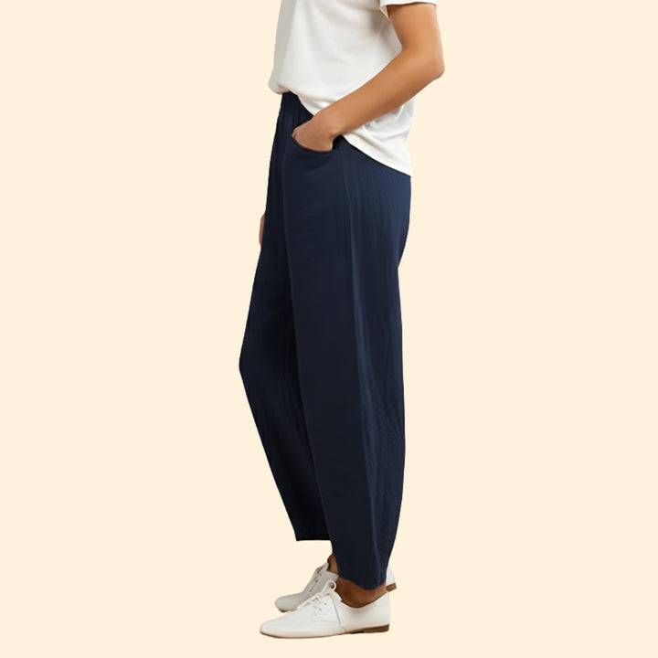 Women's Casual Linen Trousers