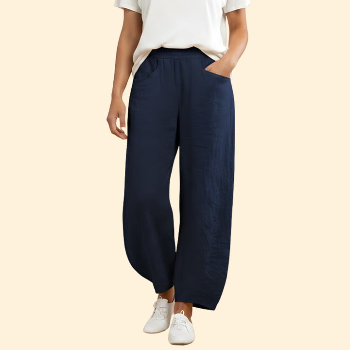 Women's Casual Linen Trousers