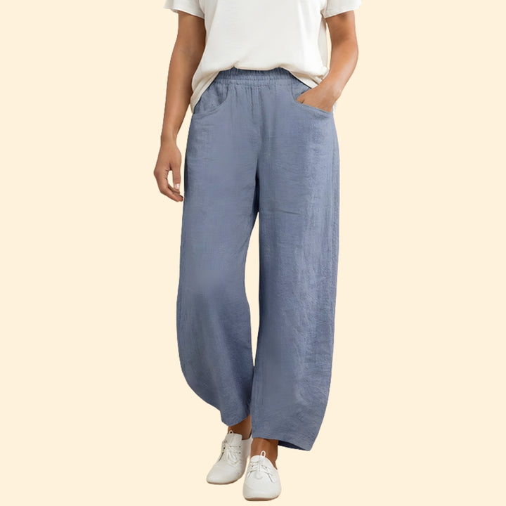 Women's Casual Linen Trousers