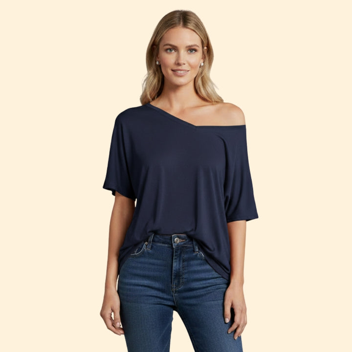 Women's Casual Off-Shoulder Top