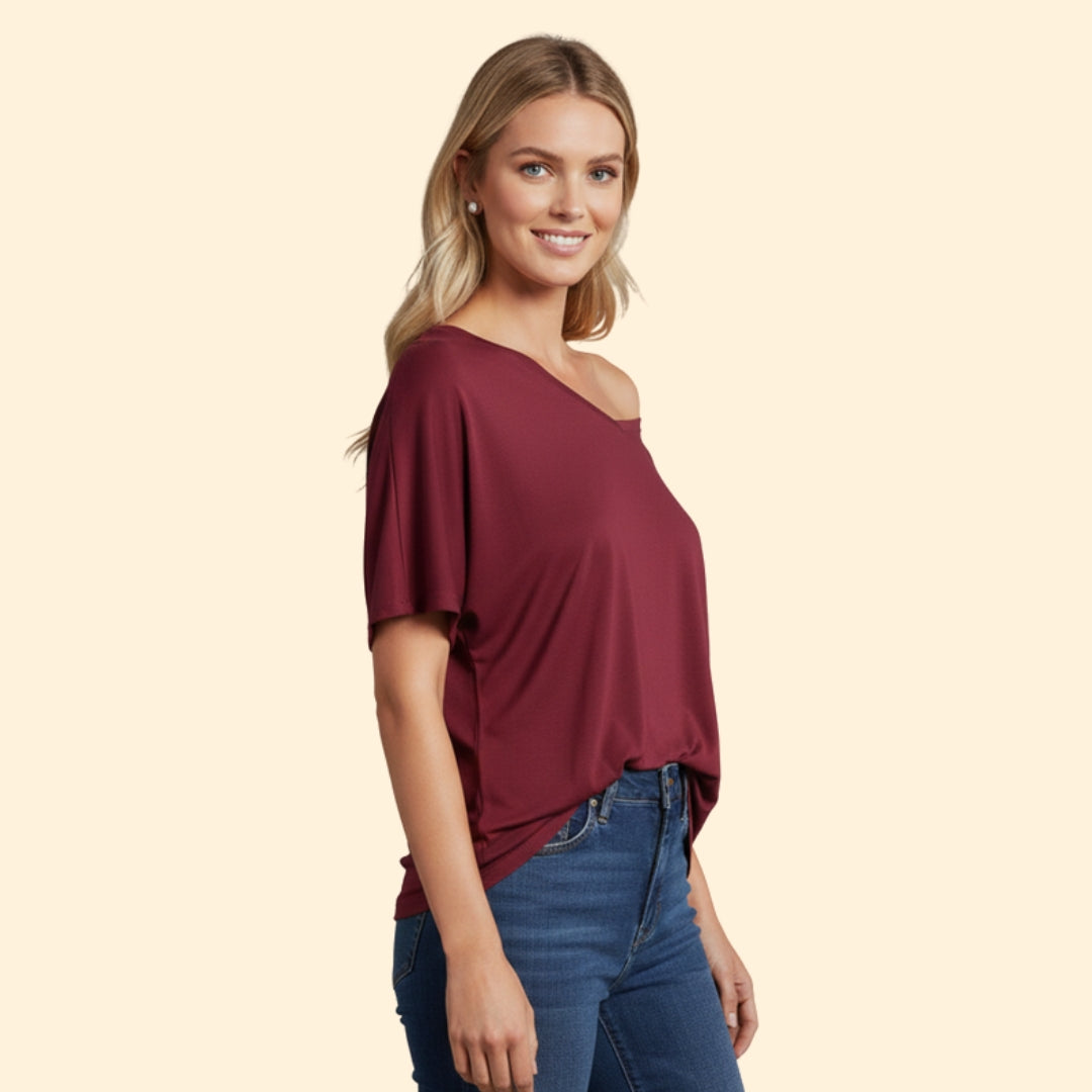 Women's Casual Off-Shoulder Top