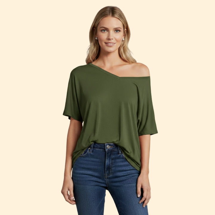 Women's Casual Off-Shoulder Top