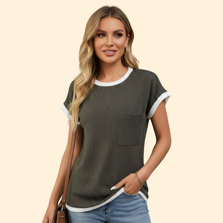 Women's Casual Pocket T-Shirt
