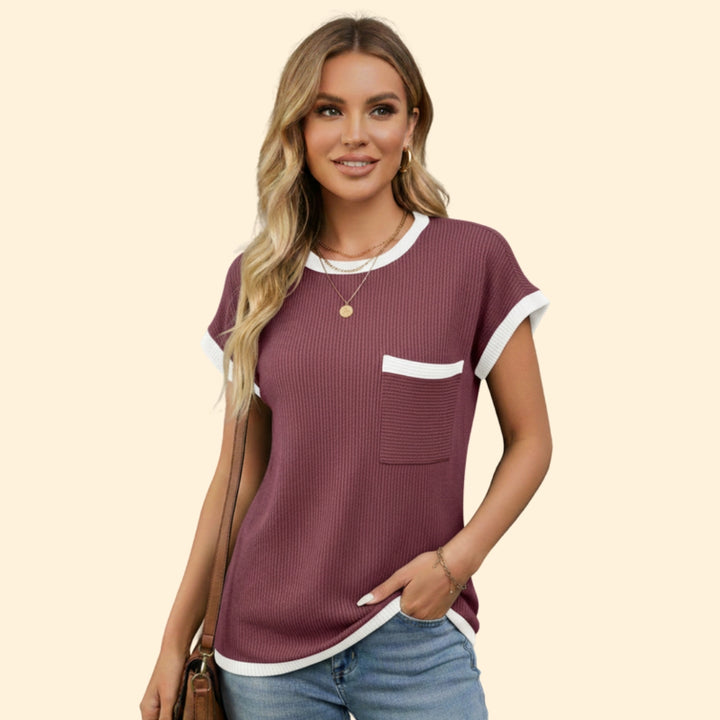 Women's Casual Pocket T-Shirt