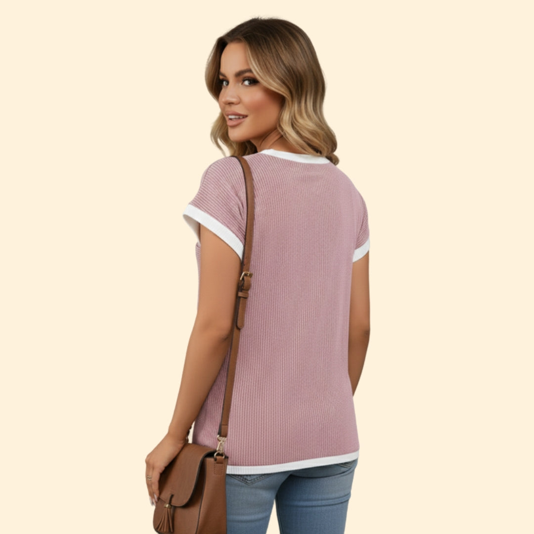 Women's Casual Pocket T-Shirt
