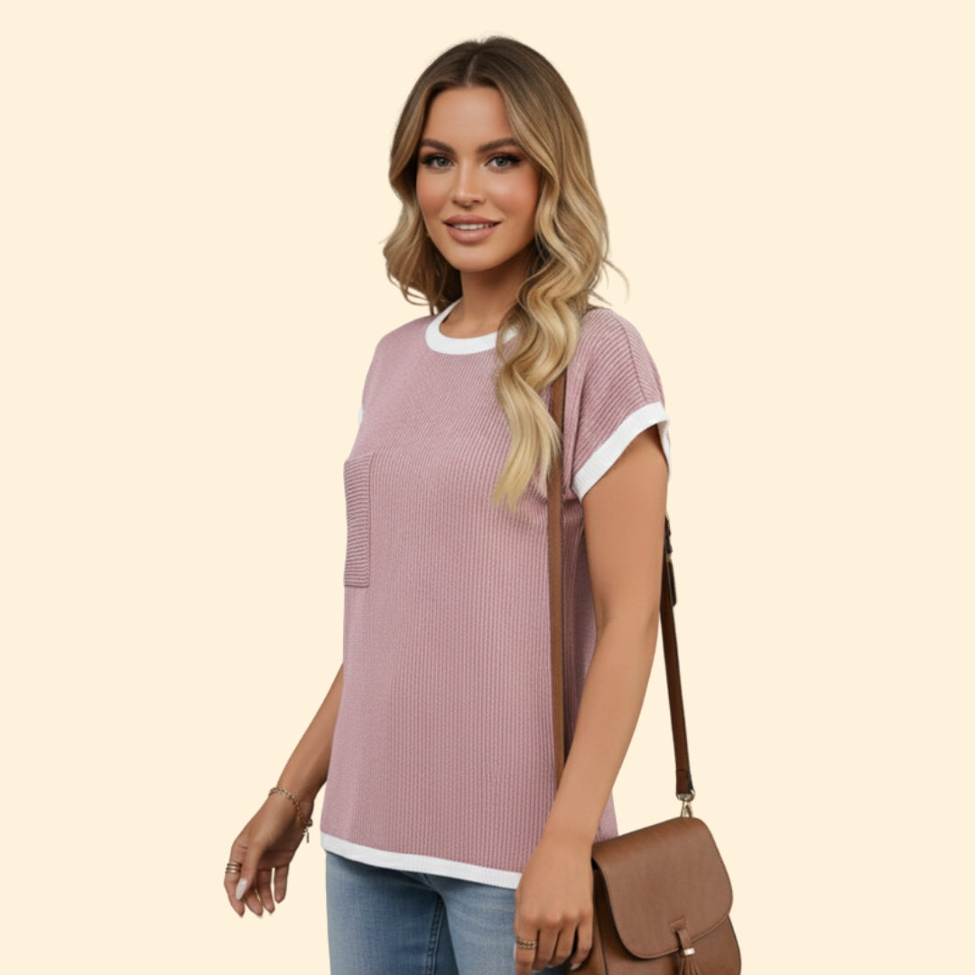 Women's Casual Pocket T-Shirt