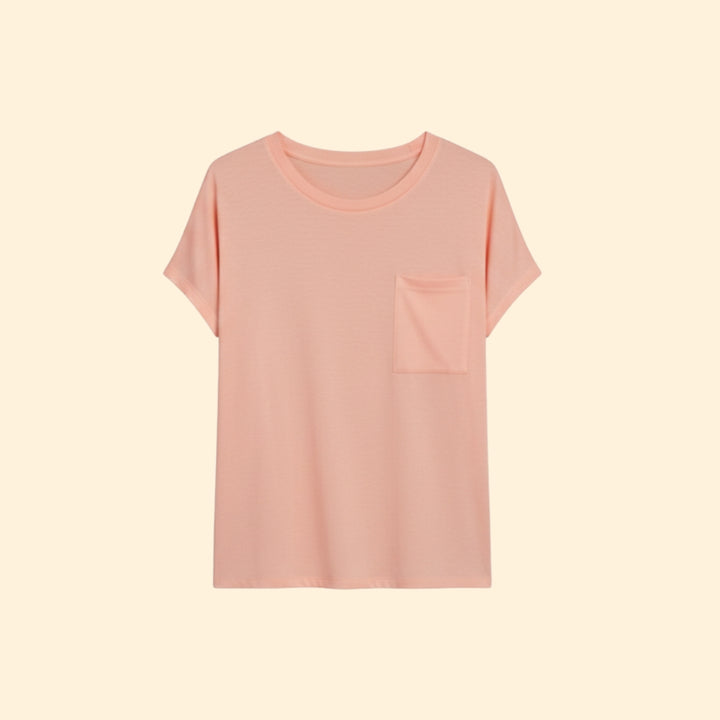 Women's Casual Pocket T-shirt