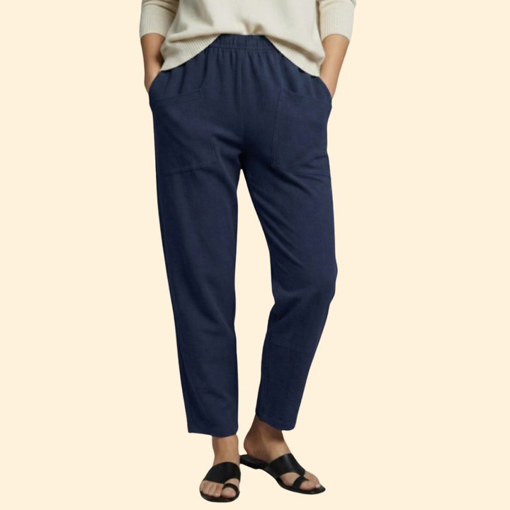 Women's Casual Pocket Trousers