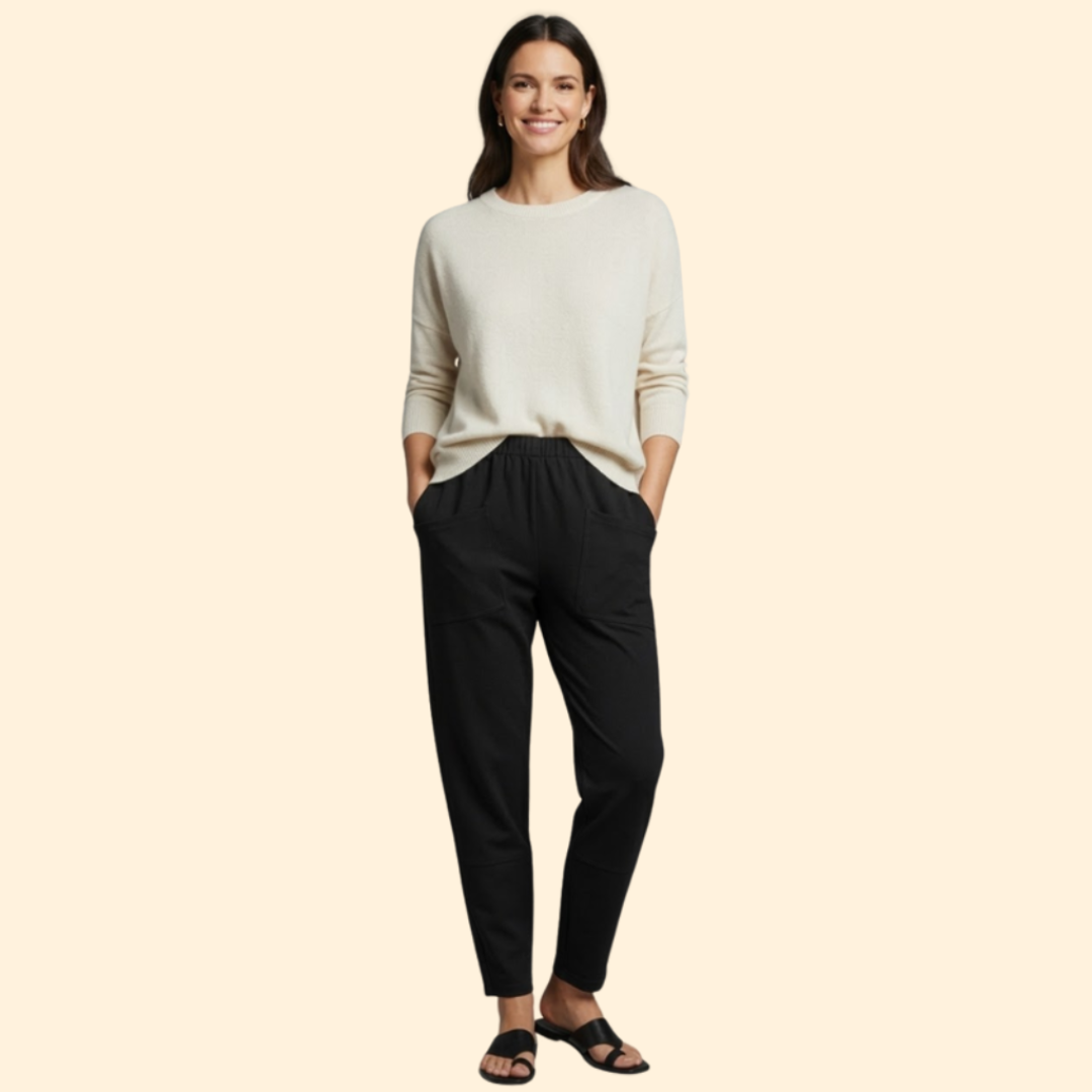 Women's Casual Pocket Trousers
