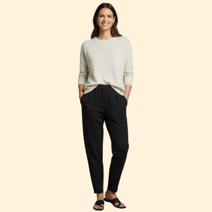 Women's Casual Pocket Trousers