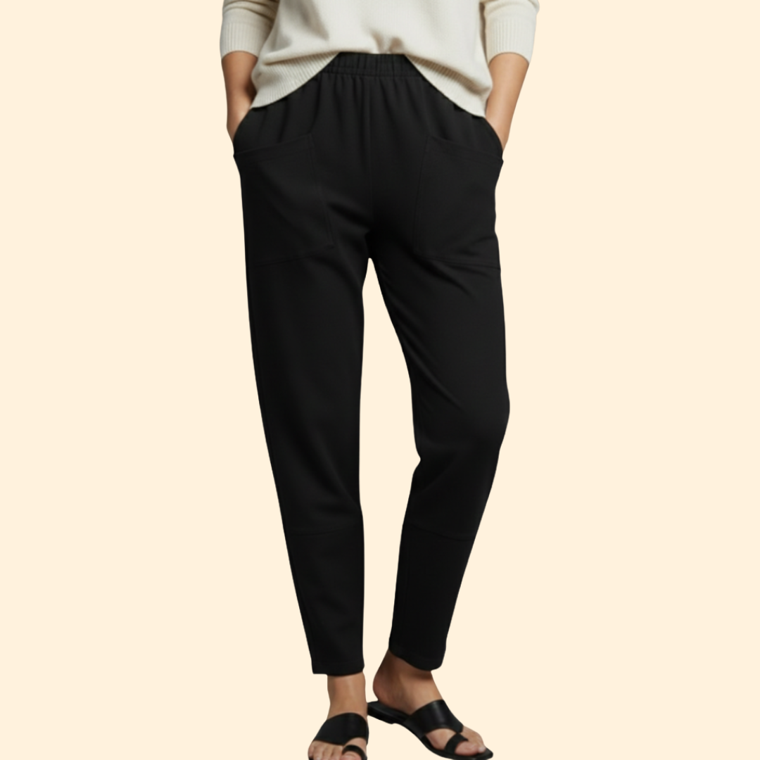 Women's Casual Pocket Trousers