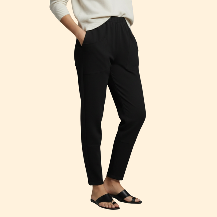 Women's Casual Pocket Trousers