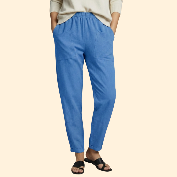 Women's Casual Pocket Trousers