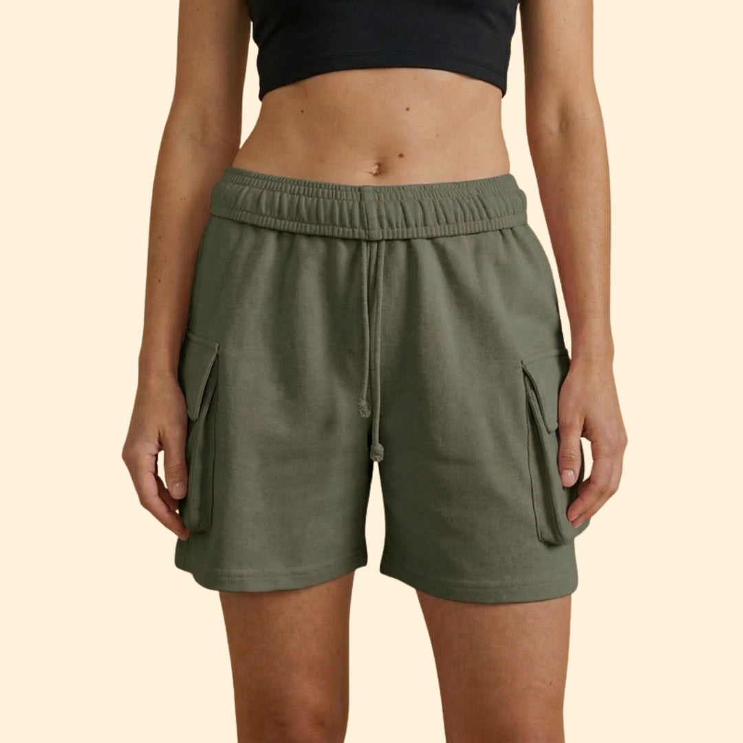 Women's Casual Pocketed Shorts
