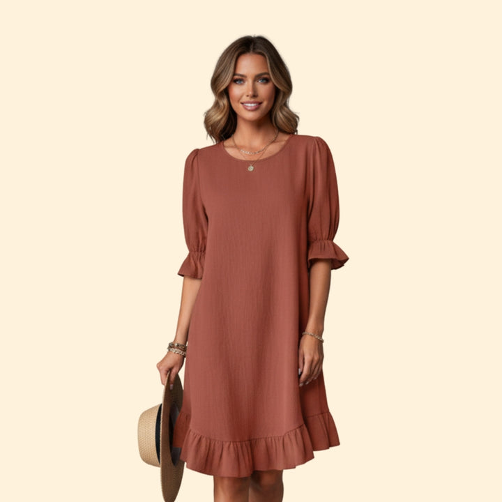 Women's Casual Ruffle Dress