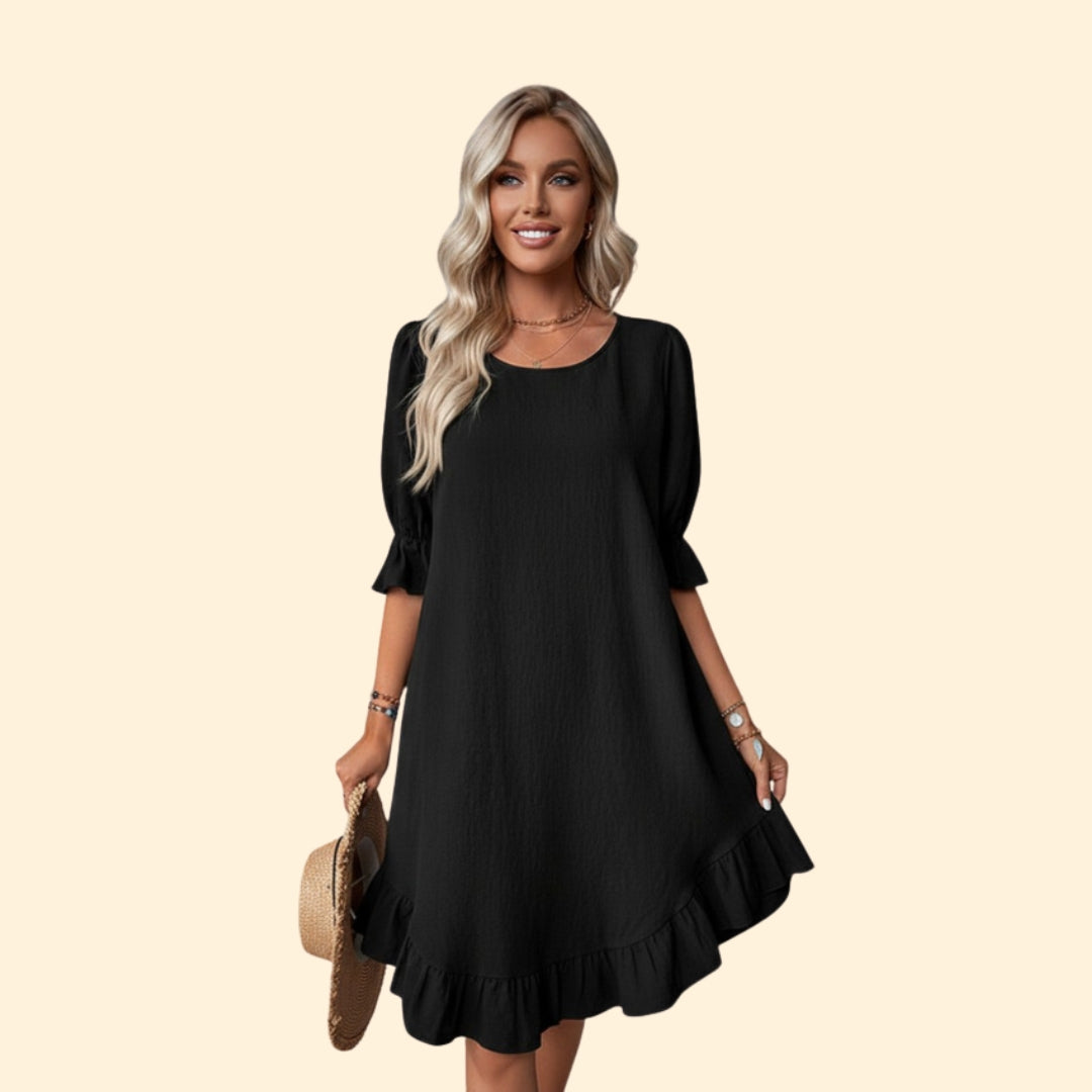 Women's Casual Ruffle Dress