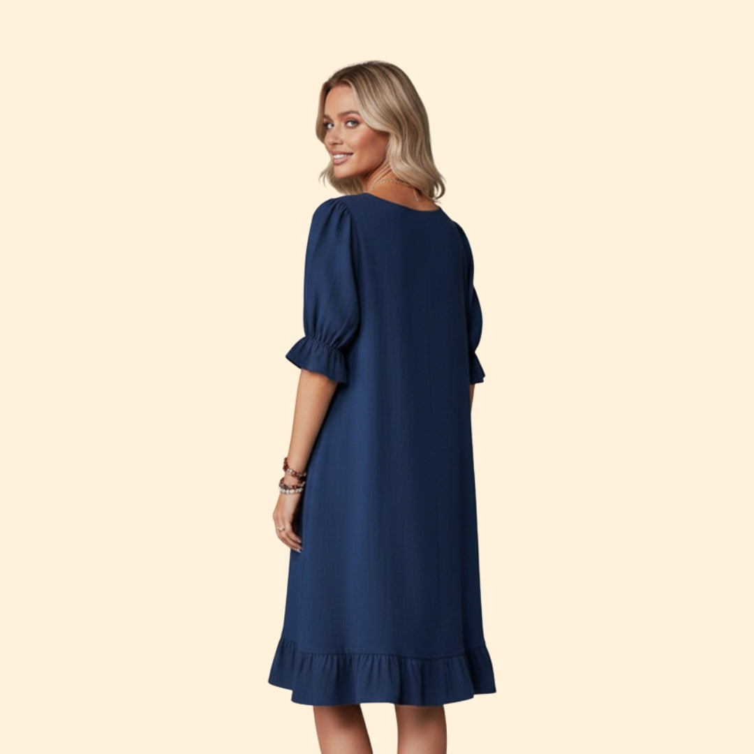 Women's Casual Ruffle Dress