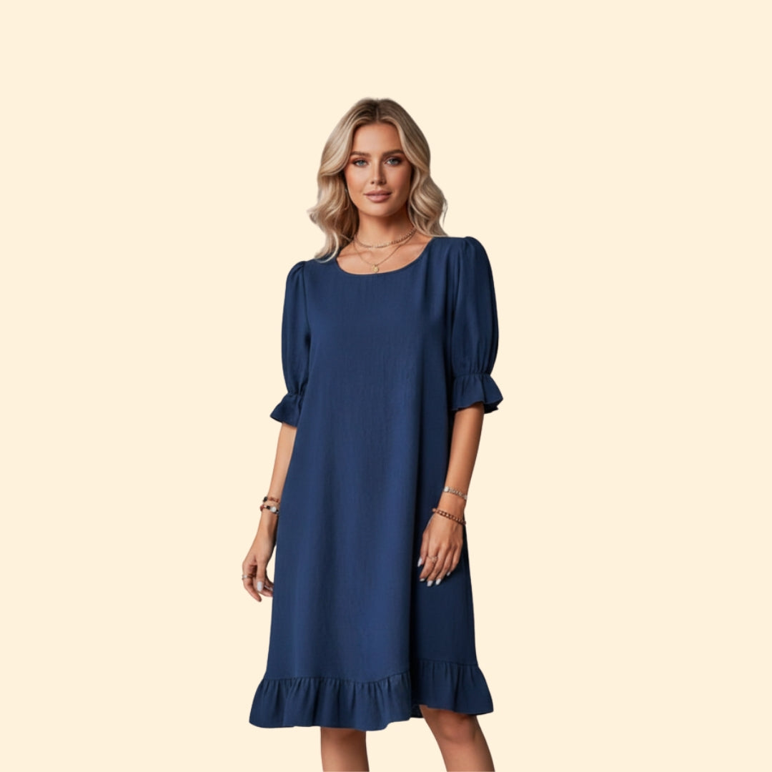 Women's Casual Ruffle Dress