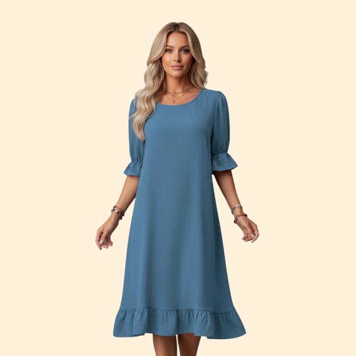 Women's Casual Ruffle Dress