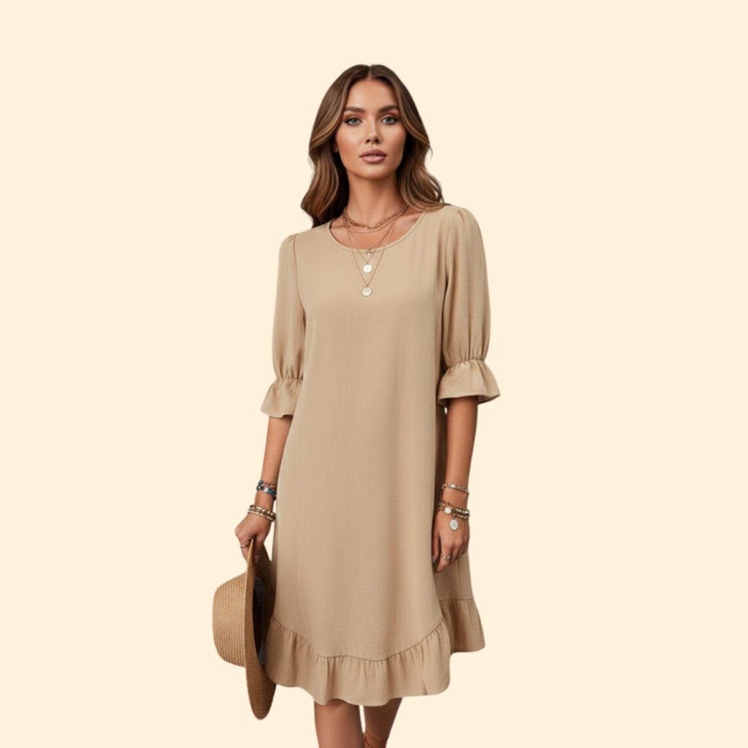 Women's Casual Ruffle Dress