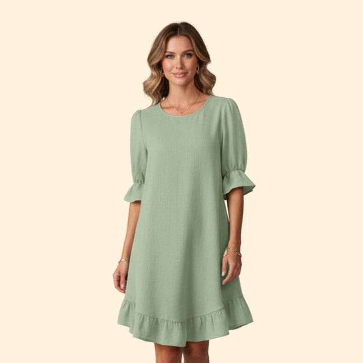 Women's Casual Ruffle Dress