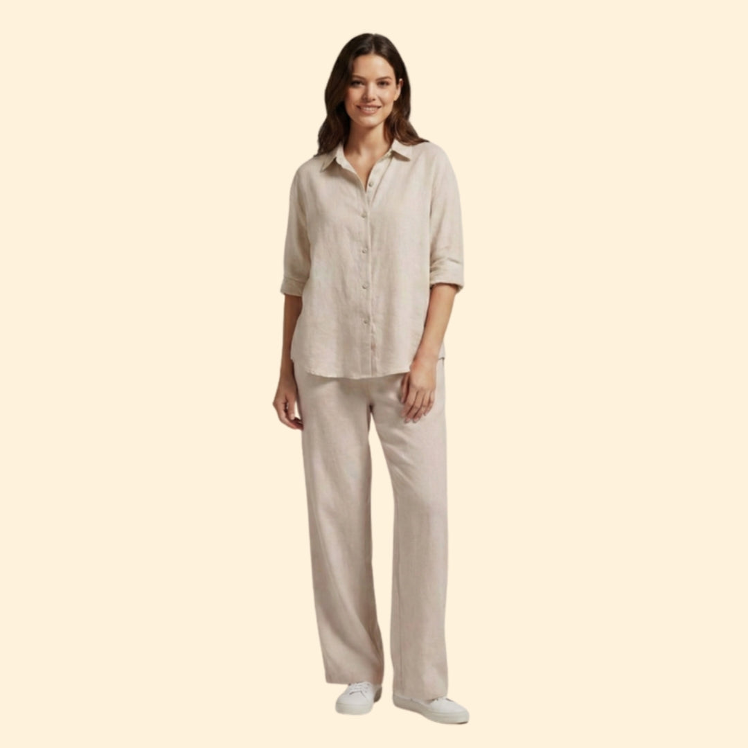 Women's Casual Shirt & Pants Set