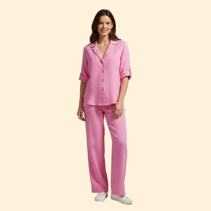 Women's Casual Shirt & Pants Set