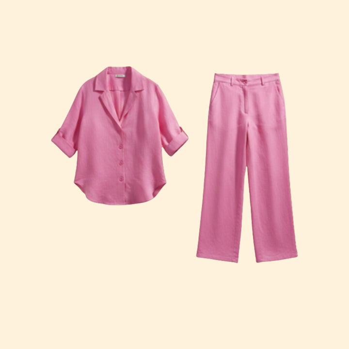 Women's Casual Shirt & Pants Set