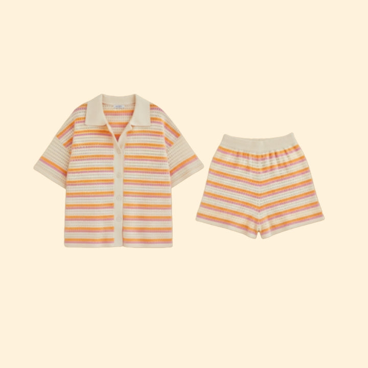 Women’s Casual Stripe Set
