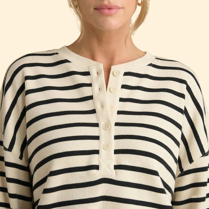 Women's Casual Striped Set