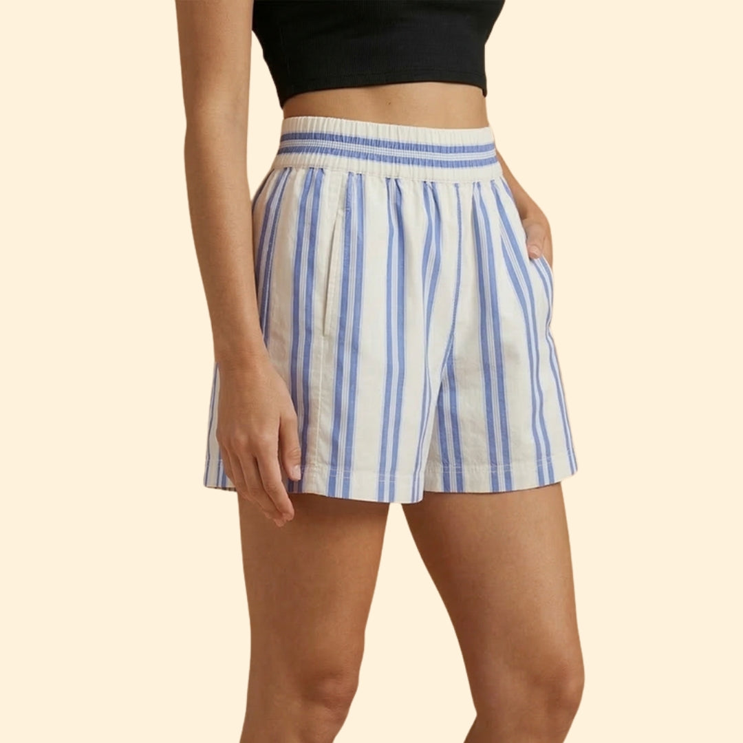 Women's Casual Striped Shorts
