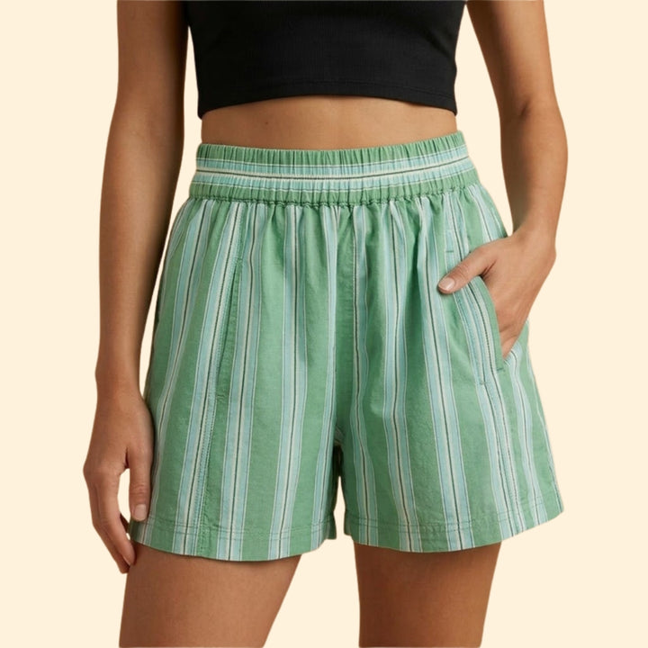 Women's Casual Striped Shorts