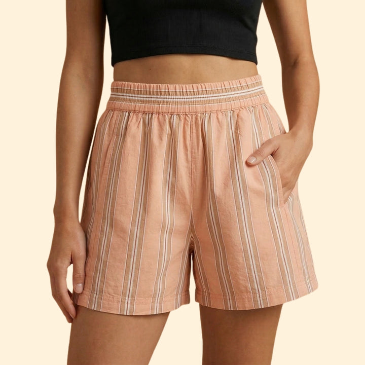 Women's Casual Striped Shorts