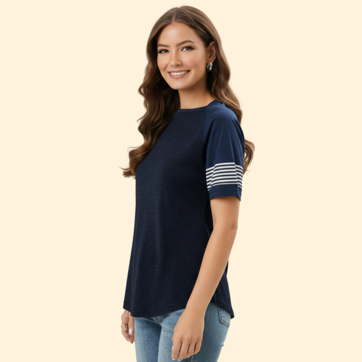 Women's Casual Striped T-Shirt