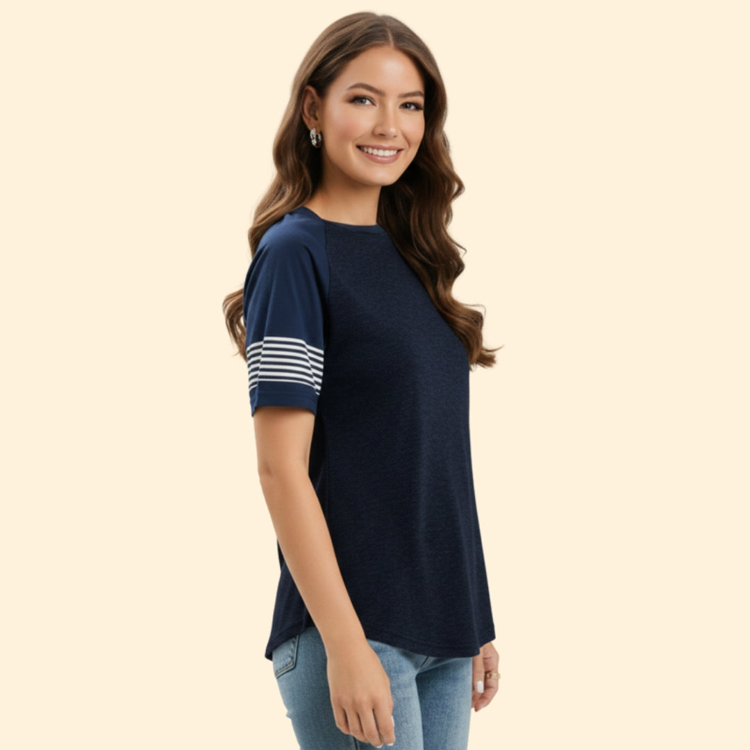 Women's Casual Striped T-Shirt