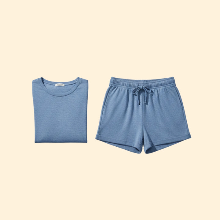 Women's Casual T-Shirt and Shorts Set