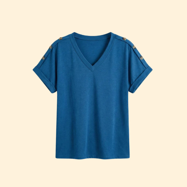 Women's Casual V-Neck Shirt