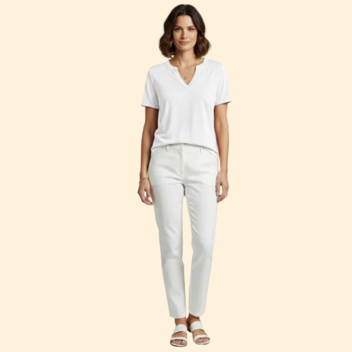 Women's Casual V-Neck Tee