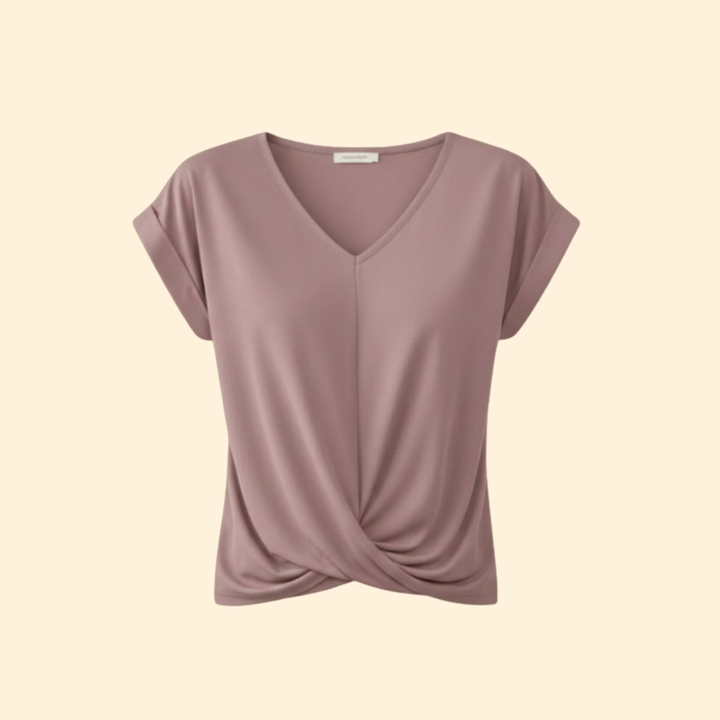 Women's Casual V-Neck Tee