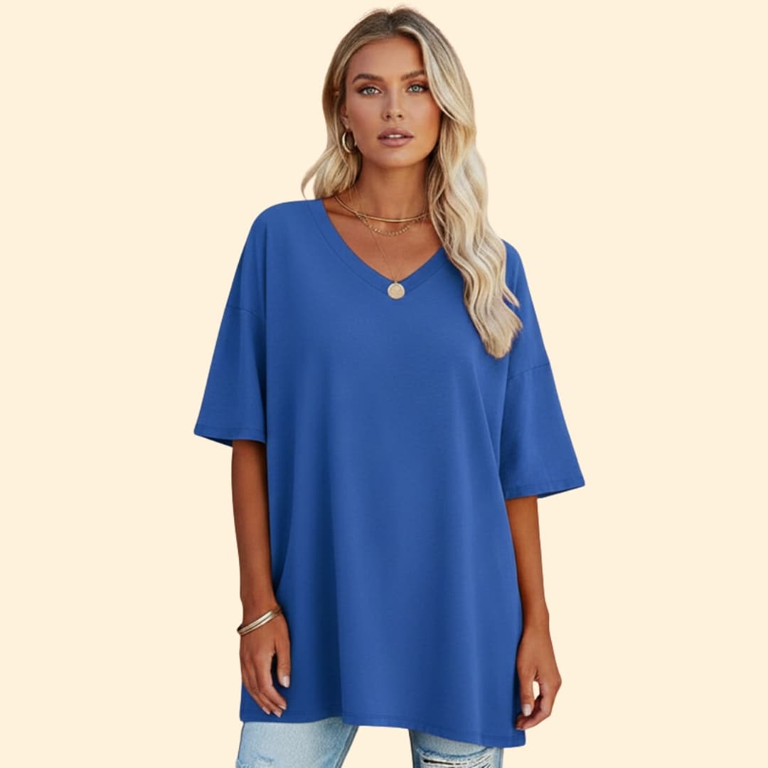 Women’s Casual V-Neck Top