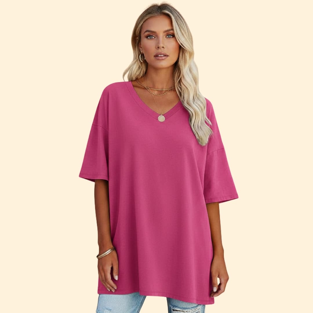 Women’s Casual V-Neck Top