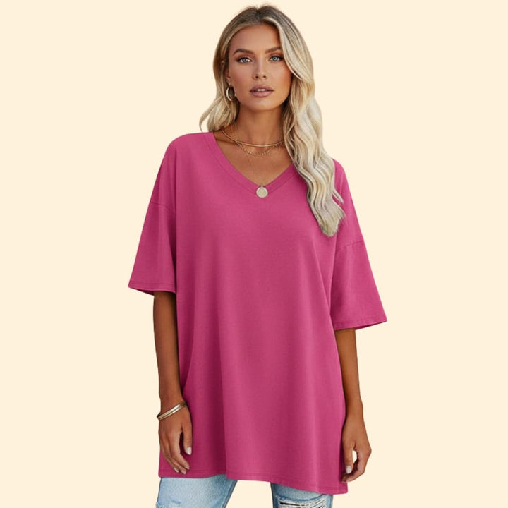 Women’s Casual V-Neck Top