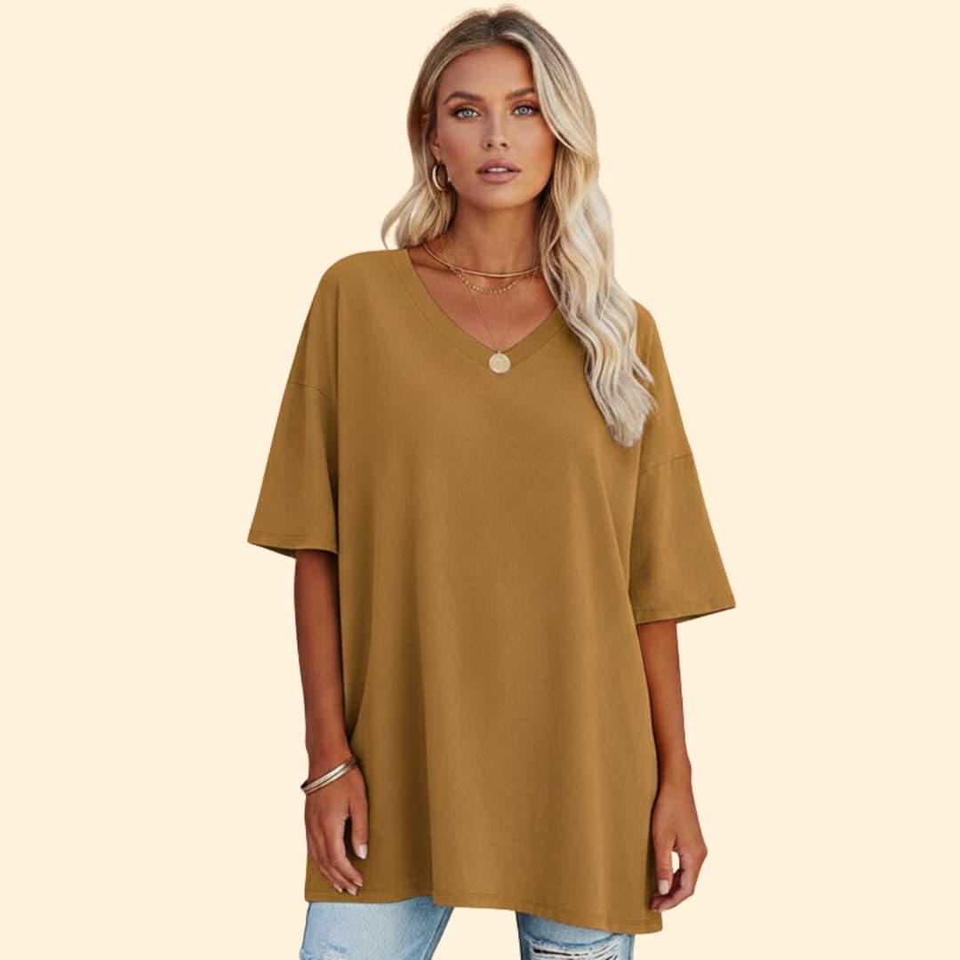 Women’s Casual V-Neck Top