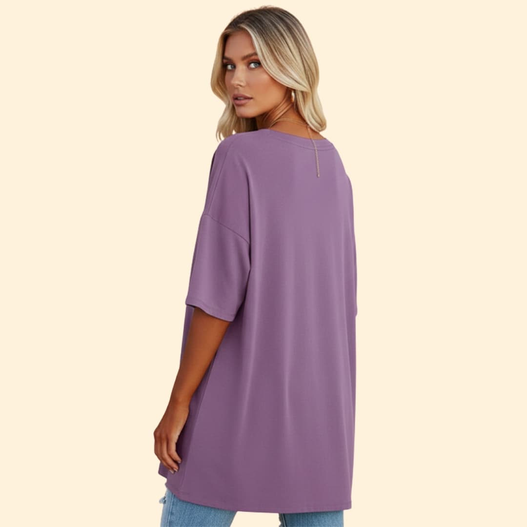 Women’s Casual V-Neck Top