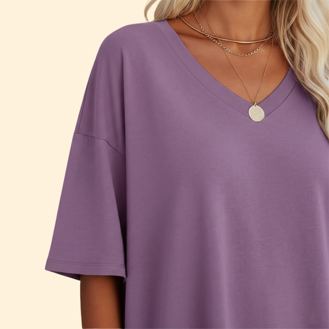 Women’s Casual V-Neck Top